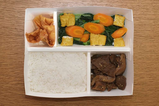 Beef mushroom bulgogi